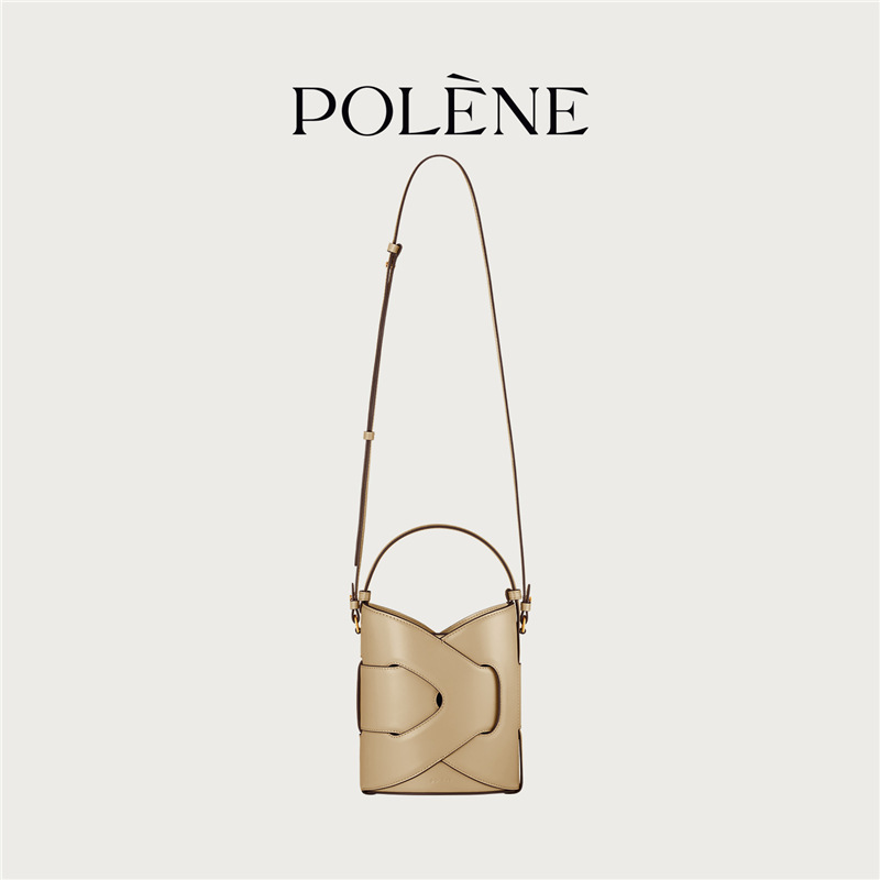 Polene波灵恩NODDE SEAU迷你扭结水桶包手提斜挎包小包包女包|undefined