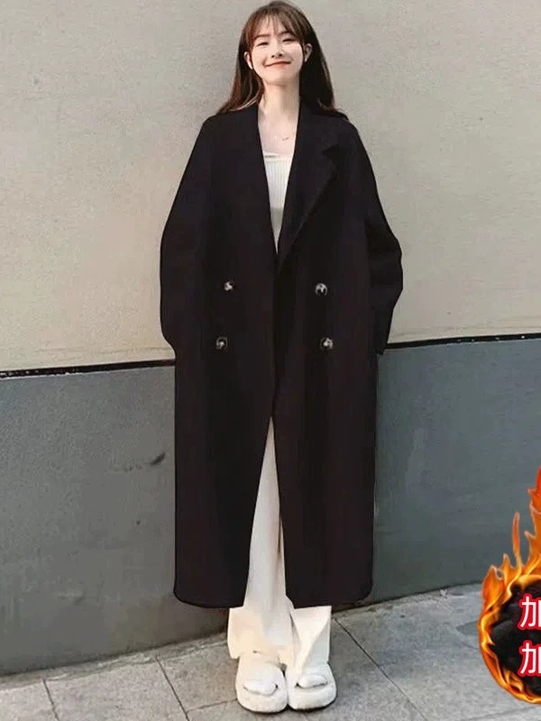 (Cross-border trading), winter quilted woolen coat, jacket, increased thickness, plus size