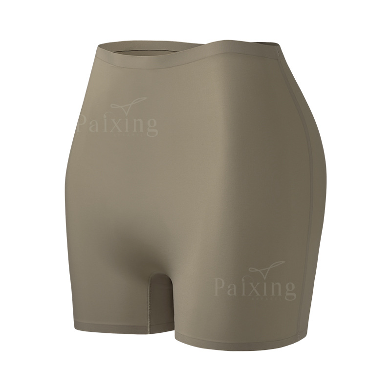 Europa y América más el tamaño sexy leggings de una sola pieza sin costuras sensación desnuda delgada ropa interior de seguridad de las mujeres no curling