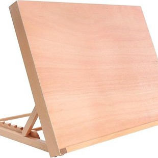 Wooden desktop drawing board art easel for oil painting sketch and watercolor painting all-round