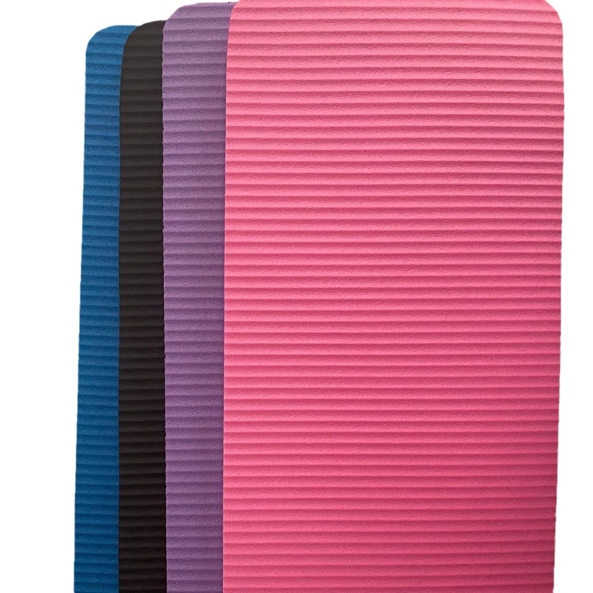 Directo de fábrica NBR rueda abdominal pad soporte plano codo pad yoga auxiliar NBR yoga Mat 60*25*1,5