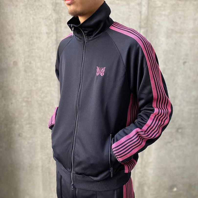 AGUJAS de PISTA de terciopelo bordado de la mariposa Japonés vintage cinta campus estilo de los hombres y las mujeres chaqueta de la chaqueta de deportes