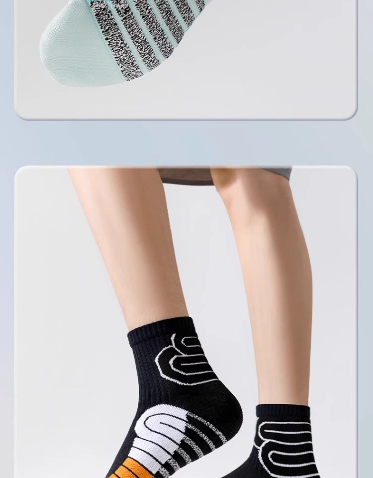 Professional Marathon Running Socks For Men, Thickened Sports_voghion.com