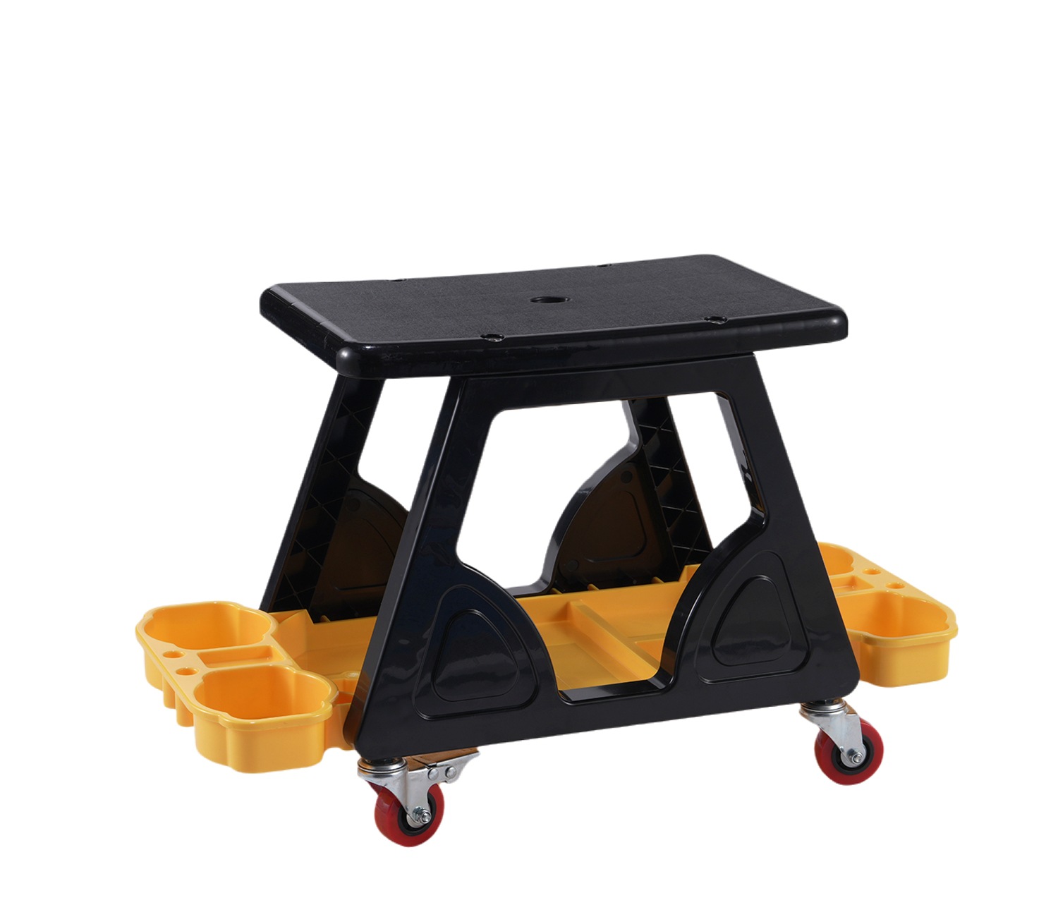 Taburete para reptiles, taburete para detalles y pulido de automóviles, taburete para reparación y lavado de automóviles, taburete especial para almacenamiento de herramientas de reparación de automóviles, plegable.