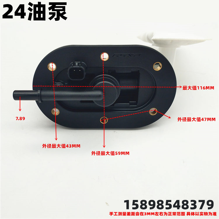 Suitable for Honda, Haojue, Suzuki, Yamaha, Lifan, Zongshen, Qianjiang electric-injection scooter gasoline pump fuel pump