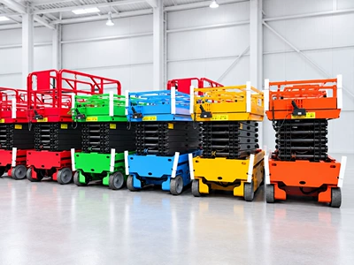 Electric hydraulic lift, Avtomobil fırlanan platformaları - lift-heightcolorcountertop