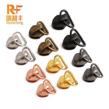 厂家批发D扣拉头树脂金属尼龙拉链头D环拉手箱包五金配件