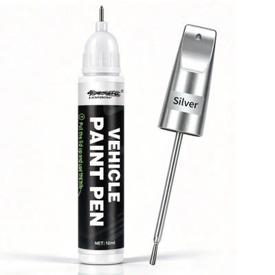 Car Paint Repair Pen Pearl: Avtomobil boya qələmləri - 12ml-car-touch-up-pen-silver