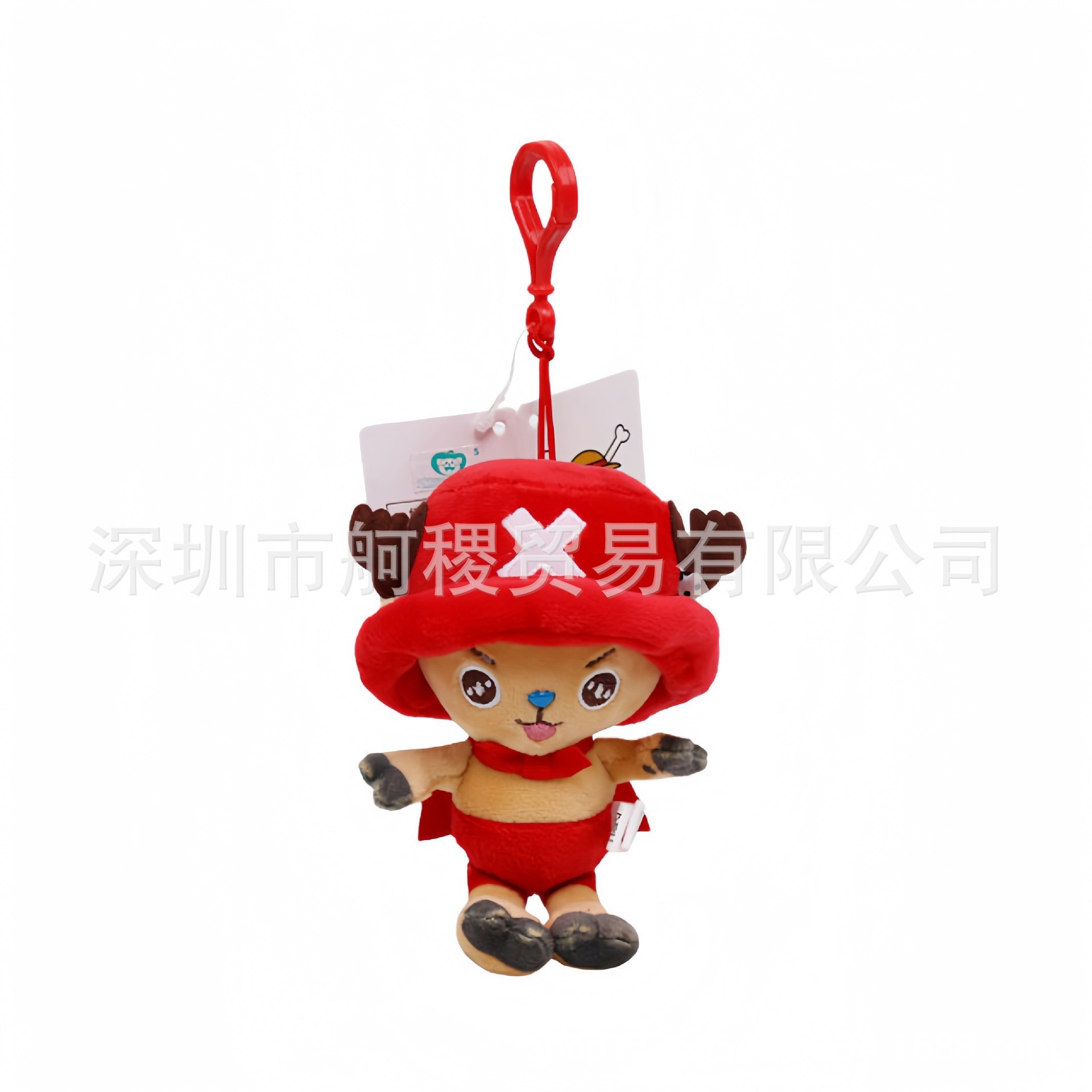 11cm red hat chopper pendant about 40g / With tag (individually packaged)