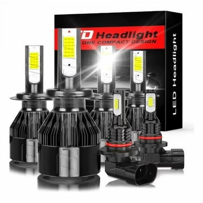 Fog Lights, High and – Ön faralar - black-c6-h7-4-pieces-black-fog-lamp-9005-2-pieces