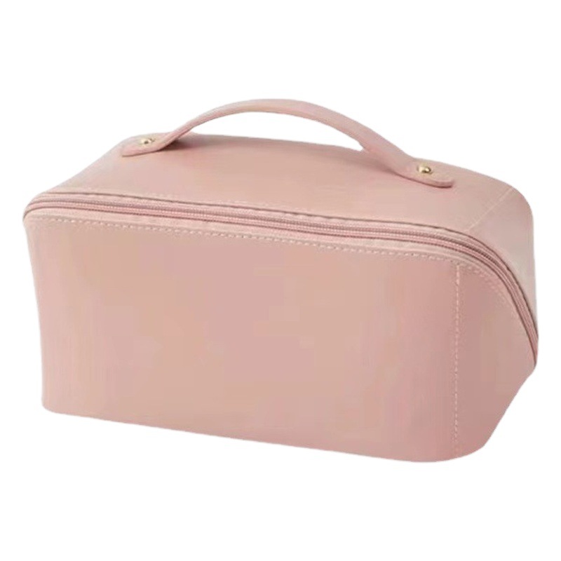 INS organ pu almohada bolsa de cosméticos de alta apariencia nueva bolsa de almacenamiento de cosméticos portátil para mujeres al por mayor de gran capacidad