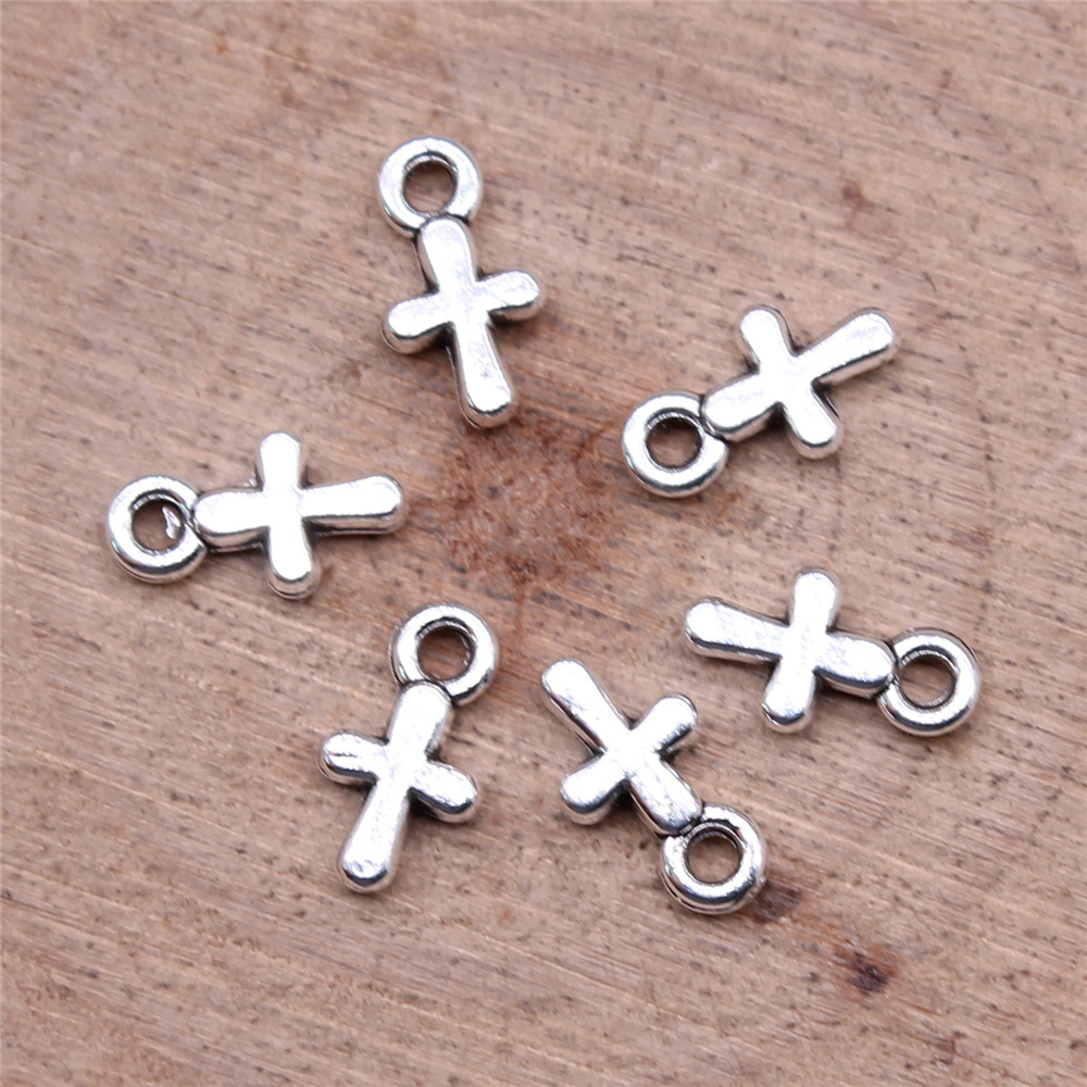 1g Weight 1 Piece Alloy Cross Pendant