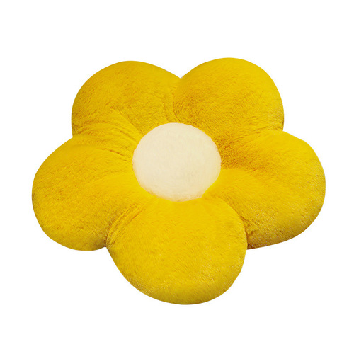 Daisy Sofa Pillow Instagram Style Cute Flowers Irregular Bay Window Cushion Sunflower Seat Cushion Office Wholesale