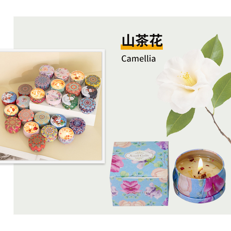 Flores secas, velas de aromaterapia, recuerdos de boda, fragancias, día de San Valentín romántico, regalos de cumpleaños, velas de soja, adornos para el hogar