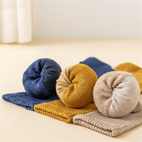 Thick socks men's winter high socks autumn and winter velvet thickened warm socks women's terry socks winter sports socks
