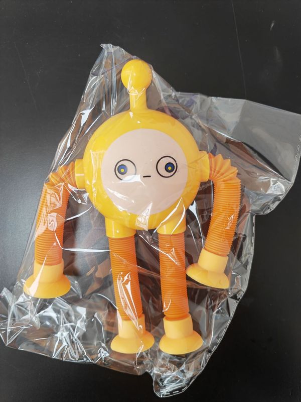 クロスボーダー吸盤キリン多用途発光漫画伸縮式子供の教育親子インタラクティブストレッチチューブ減圧おもちゃ|undefined