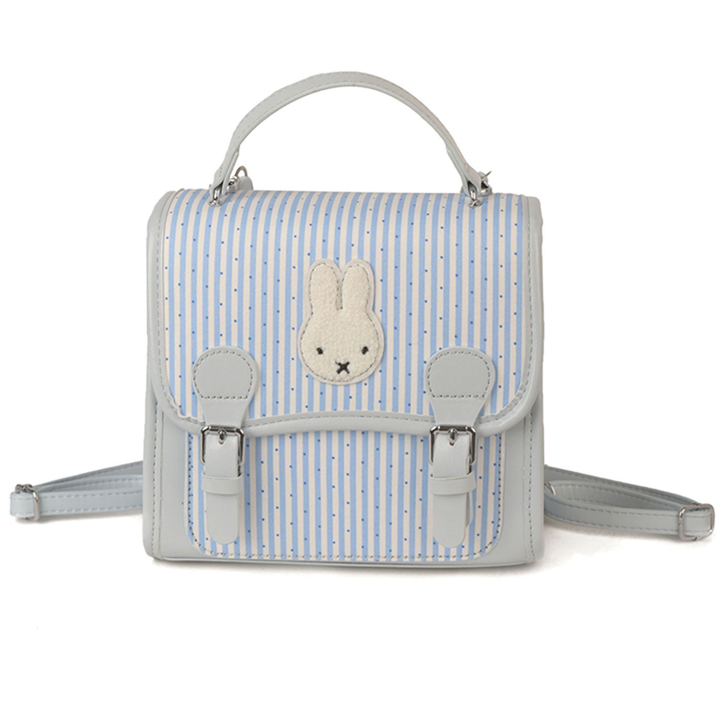 Caricatura de dibujos animados estilo nuevo diseño estilo mochila universidad flip mochila de nicho de moda 2026 rayas para mujeres