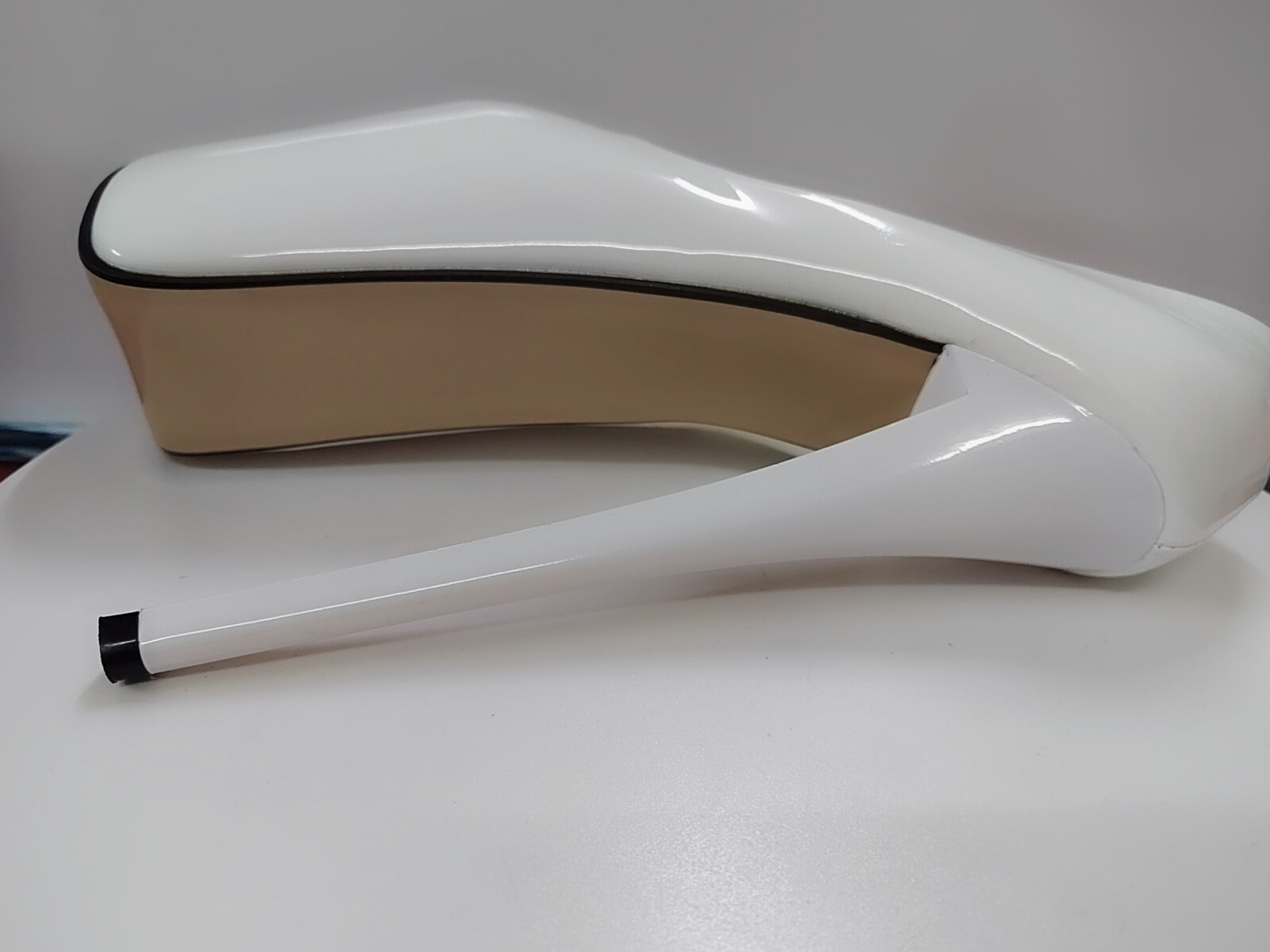 Giày cao gót nữ mũi nhọn gót 19 cm phong cách gợi cảm — Màu đen chi tiết 4