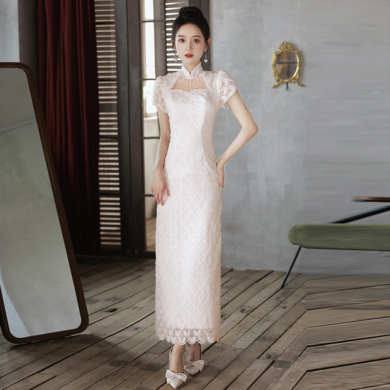 Demi-season cheongsam