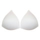 Yoga Clothing Swimwear Sling Clothing Shaped Chest Pad Triangle Cup Underwear Insert Solid Color High Density Cotton Chest Cup Good