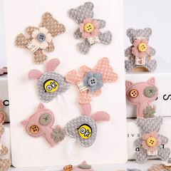 Factory-direct autumn/winter new arrivals: trendy cartoon plush accessories&mdash;hair clips, hair ties, and fashion accessories for clothing, shoes, and hats.