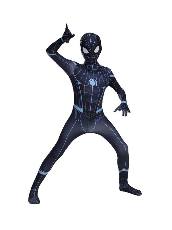 スパイダーパラレルユニバースマンマイルズハロウィンコス衣装子供用ヘッドギア服大人グウェンジャンプスーツ|undefined