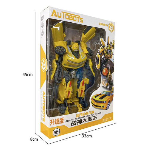 Children's toys, large-sized transformer robot, Optimus Prime, educational institution promotional booth wholesale.