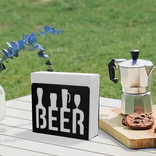 Yangsheng Craft Simple Metal Coffee Filter Paper Box Filter Paper Holder Coffee Filter Paper Storage Box Store Decoration