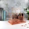 ins Iron art enlarge Storage rack student Stationery originality desktop Shelf Network Rail combination Storage basket