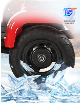 Small old age scooter four-wheeled car 48V battery car adult household pick-up children's car safety anti-fall