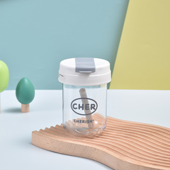 新款迷你噸噸杯兒童學生塑料杯便攜吸管杯雙飲高顏值禮品大肚水杯