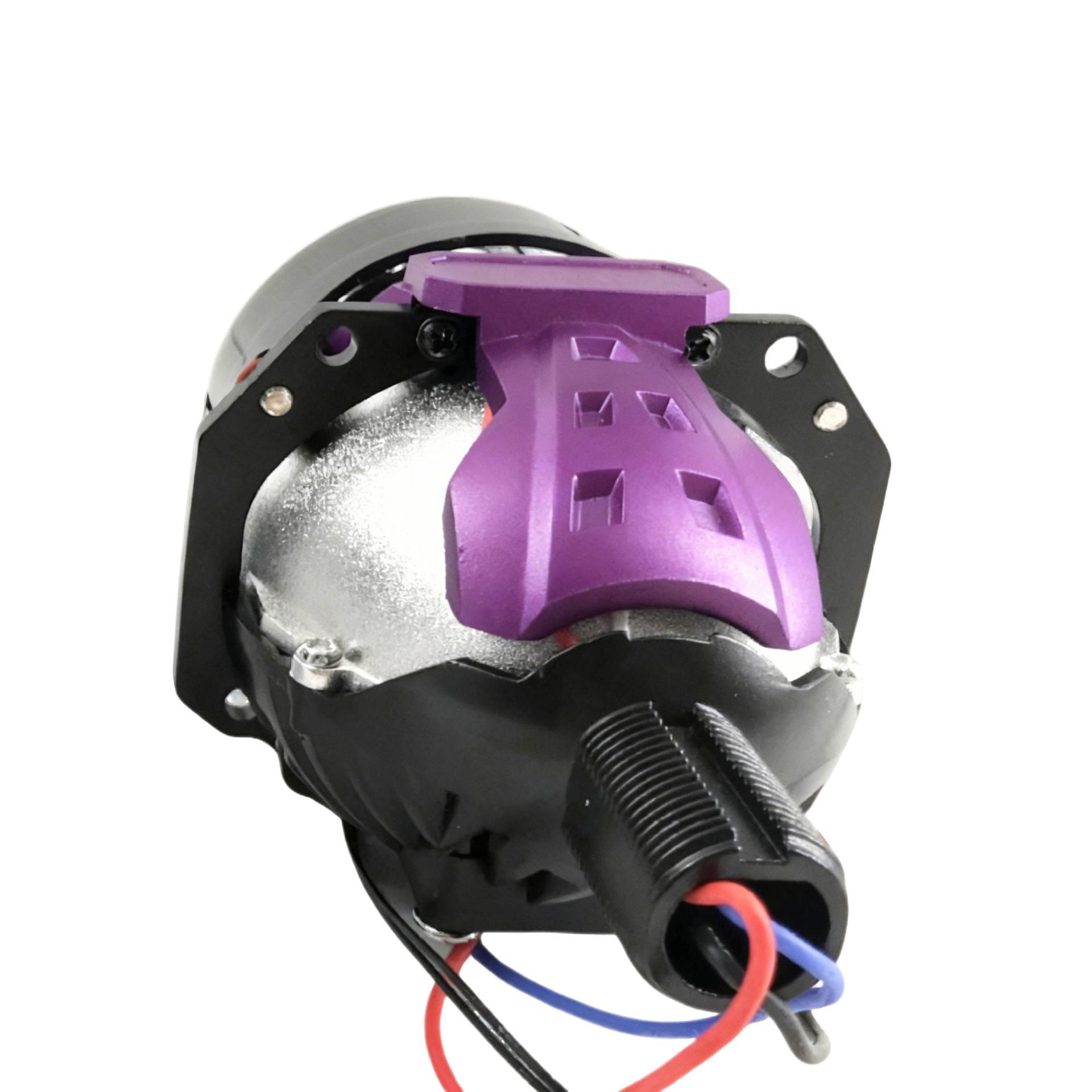 Nueva venta caliente de automóviles led faro I4H tres lentes LED directas de 2,5 pulgadas láser lente de faro cercano en uno image 5