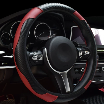 Steering wheel cover – Popular Handlebar Cover - burgundy-805-36cm