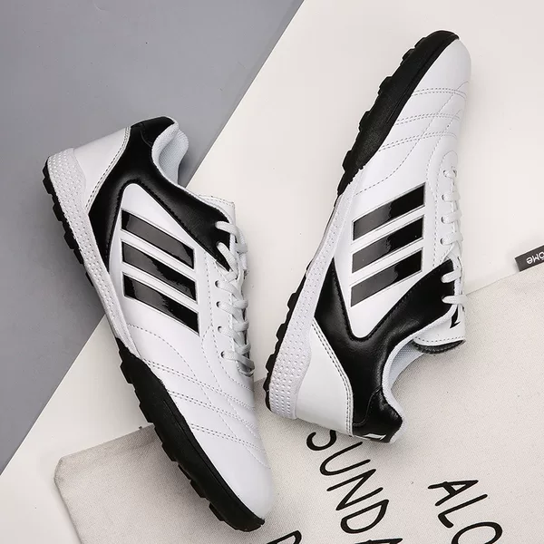 Football shoes for men and women broken nails for students teenagers men and women adult competition training artificial grass TF anti-slip sports shoes
