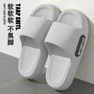 Platform slippers, non-slip EVA, soft cushioned sole, 2–3 cm platform