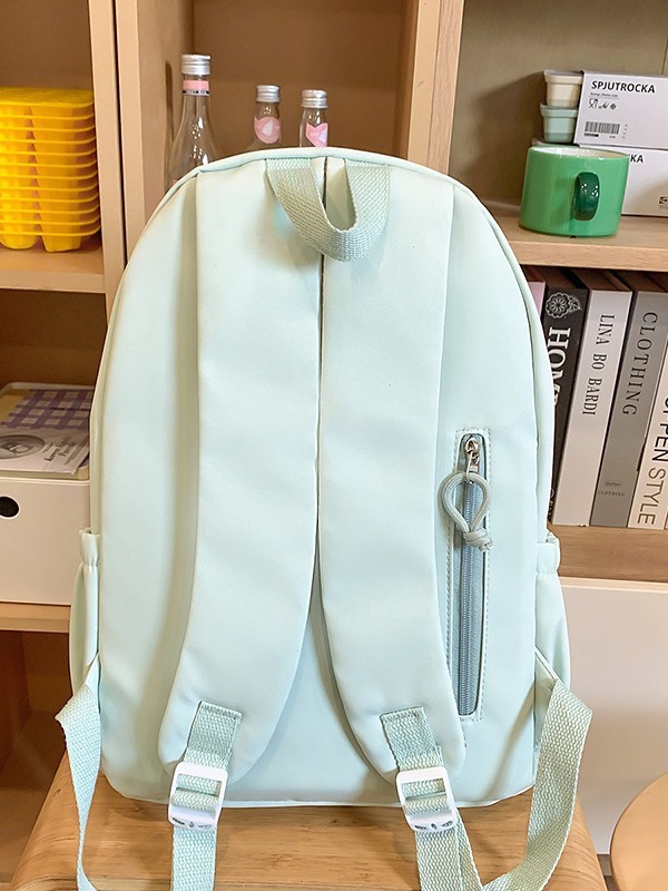 新型カバン女子インスタ風キャンパスシンプルで軽やかなリュックサックです。|undefined