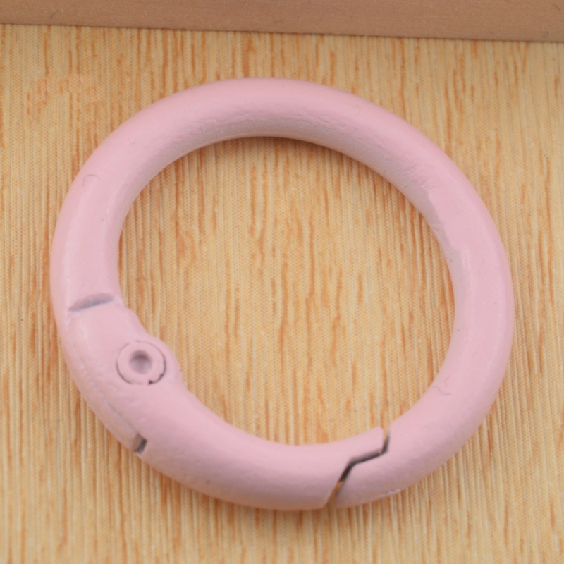 工場直販カラー塗装亜鉛合金スプリングコイル 33 ミリメートルスプリングコイル diy ペンダントキーホルダーアクセサリースプリング