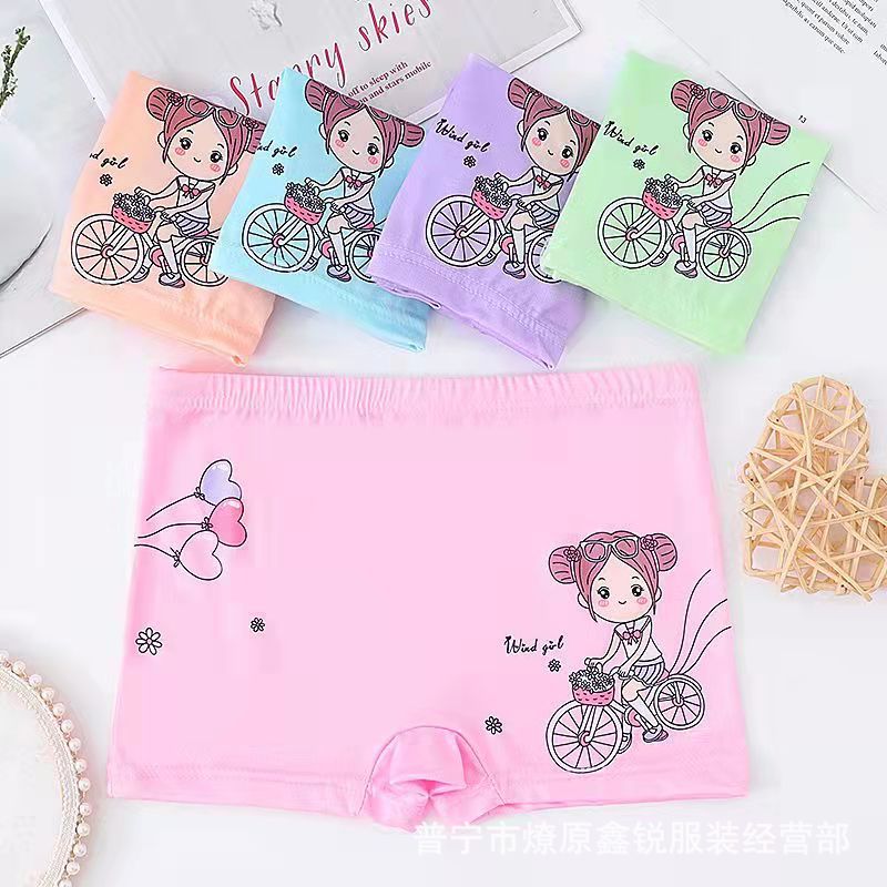 De los niños del bebé de dibujos animados lindo Boxer briefs Comercio exterior puesto al por mayor venta caliente estilo corriente