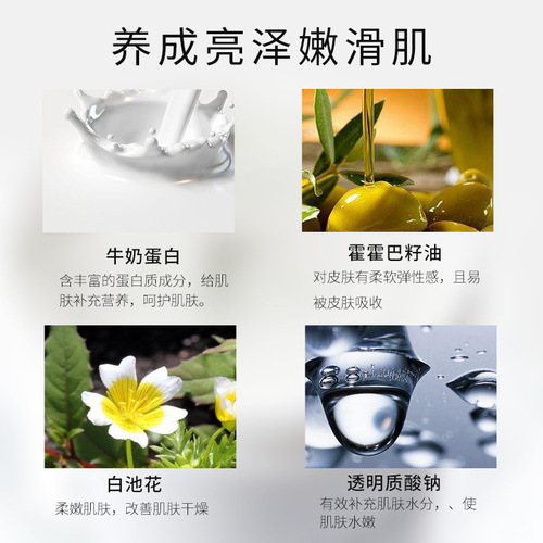 Niacinamide milk body mask, whole body whitening body lotion, moisturizing, chicken skin removal, moisturizing body cream, hospital outfit wholesale