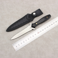 跨境热销款户外直刀匕首一体龙骨刀防身随身刀具野外露营钓鱼小刀