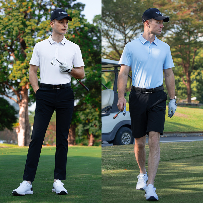 Áo polo golf nam tay ngắn hút ẩm nhanh khô, form thoải mái — Hoa anh đào tay ngắn [cùng kiểu cho nam và nữ/hút ẩm và nhanh khô/kháng khuẩn] YF775, Tay ngắn màu xanh nước ngoài [cùng kiểu cho nam và nữ/hút ẩm và nhanh khô/kháng khuẩn] YF775, Ice Crystal Blue cộc tay [cùng kiểu cho nam và nữ/hút ẩm và nhanh khô/kháng khuẩn] YF775, Tay ngắn màu trắng [cùng kiểu cho nam và nữ/hút ẩm và nhanh khô/kháng khuẩn] YF775