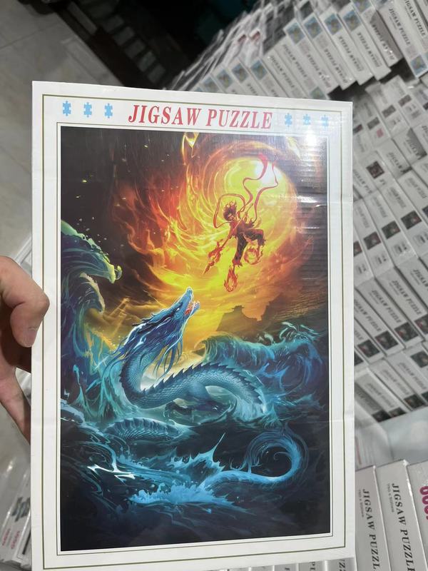 会場に10元のモデル平面1000枚の児童知育パズル紙漫画アニメパズル卸売り|undefined