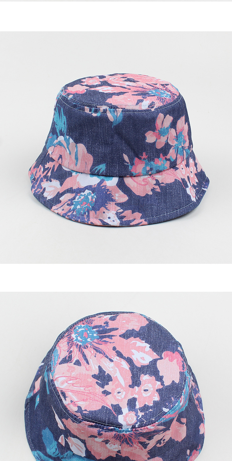 Fashion Short Brim Printing Fisherman Hat display picture 3