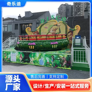 大型迪斯科转盘游乐设备户外游乐园摇摆颠簸游乐设备源头工厂出口