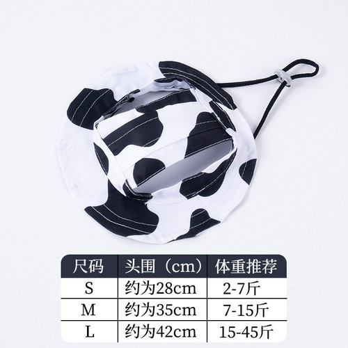 Cute Ears Cat Sun Hat Summer Pet Sunscreen Sun Hat Cat Hat Kitten Fisherman Hat 