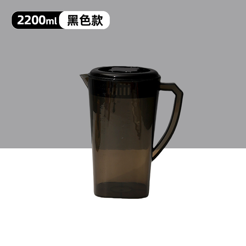 跨境塑料冷水壶耐热耐高温大容量凉水壶果汁扎壶高颜值凉水杯家用|undefined