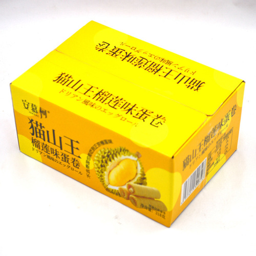 Streamline flavored egg rolls Phoenix rolls food biscuits Internet celebrity egg rolls meal replacement whole box 318g/box