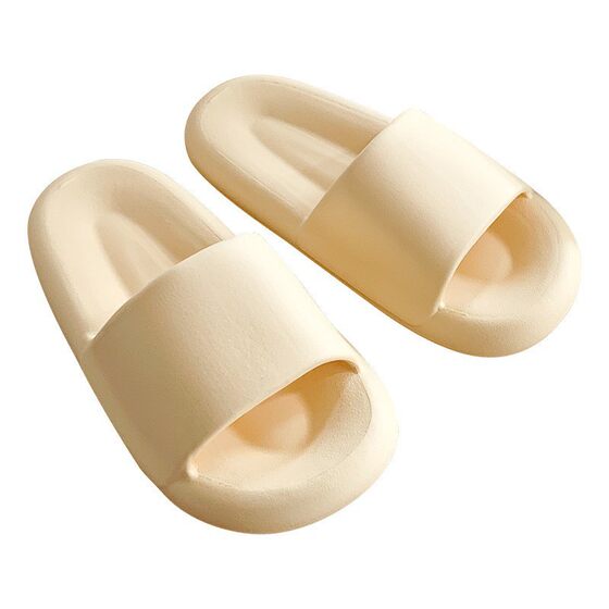 eva slippers for men and women Summer couple home indoor mute non-slip thick soft bottom slip-on slippers for outdoor wear
