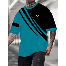 Q 37107 Men's Printed T-shirt ��ʿӡ������羳����ͨ����