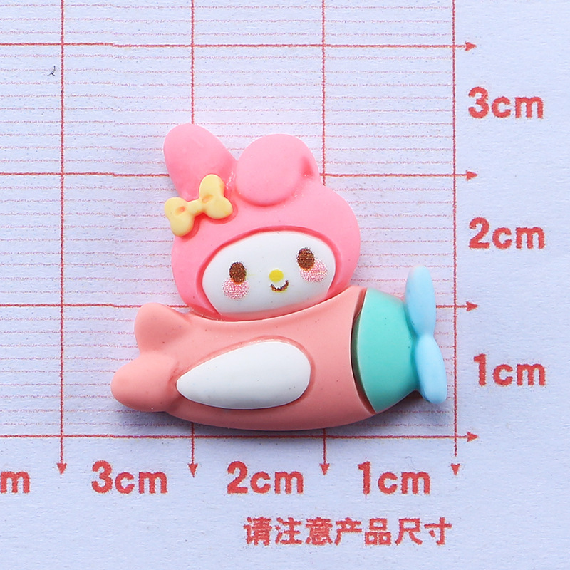 Dibujos Animados creativo animal aviones resina accesorios lindo DIY crema de goma teléfono caso accesorios diadema accesorios material